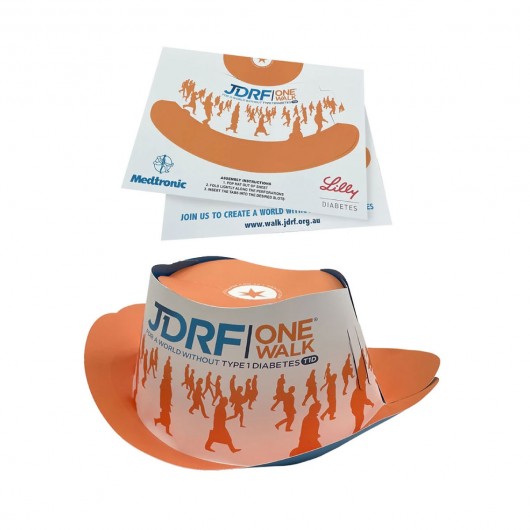 Custom Printed Cardboard hats